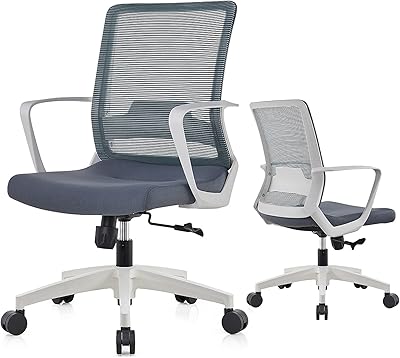 Chaise de bureau ergonomique dakian pour ordinateur, chaise de bureau en maille