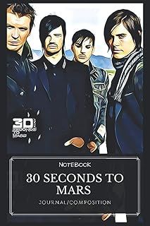 30 seconds to mars : carnet avec couverture élégante - 6x9 pouces - remplissez-le de vos idées créatives !. Des économies substantielles vous attendent sur Diaytar
