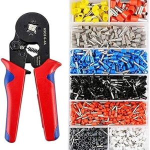 6-4 pinces à sertir auto-ajustables avec 1200 embouts. Achetez en toute sérénité sur Diaytar