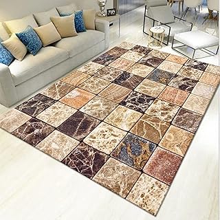 Tapis de style occidental pour grand salon et chambre d'adolescent, tapis antidérapants
