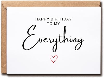 Early's designs carte d'anniversaire amusante pour petit ami et petite amie