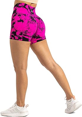 Short de sport taille haute sans couture pour femmes 36 pouces pour le cyclisme