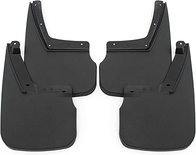 Garde-boue moulés robustes red hound auto compatibles avec chevrolet tahoe 2015-2020 - ensemble