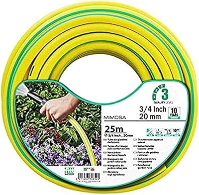 Tuyau d'arrosage mimosa® 3/4 x 50 mètres, fabriqué en italie