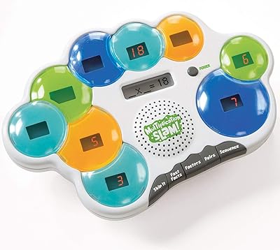 Jeu de mathématiques électroniques educational insights, cadeau pour les garçons et les filles
