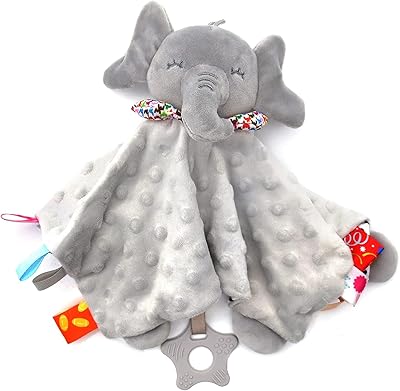 Couverture de couette pour bébé mamo bear jouet comprenant un anneau dentition