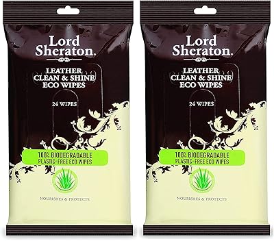 Pack de mouchoirs en cuir lord sheraton (24) 2 pièces
