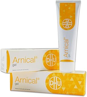 Dhu arnica arnica gel tube 50 grammes, gel d'arnica allemand et calendula, traitement
