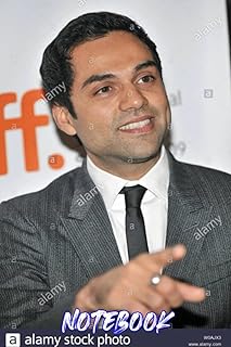 Cahier ligné vierge abhay deol pour les fans, faites-en une jolie idée cadeau