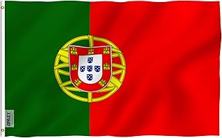 Drapeau inly portugal de fly breeze 3 x 5 pieds couleurs vives