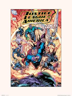 Grupo erik art print, justice league of america vol. 2 no. 19, 30