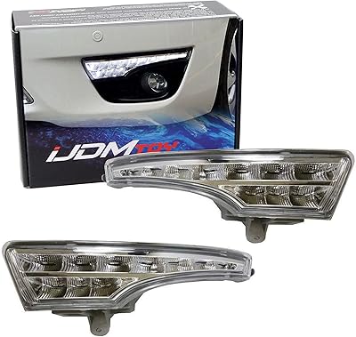 Ajdm toy kit de feux de jour à led compatible avec nissan altima