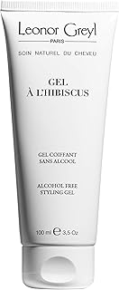 Leonor grill paris gel d'hibiscus coiffant sans alcool naturel pour améliorer le volume