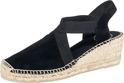 Espadrilles en daim pour femmes avec sangle élastique de tuna, niger