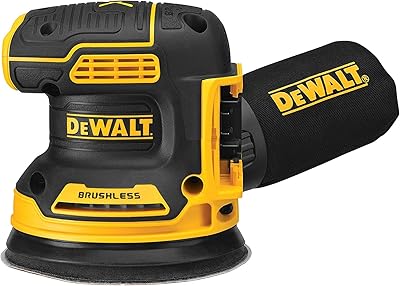 Ponceuse rotative dewalt 20 v max, outil uniquement (dcw210b)
