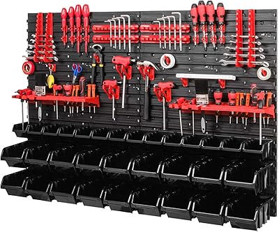 Système de rangement pour étagères d'atelier baffin - 1152 x 780 mm