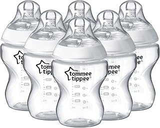Biberons tommee tippee natural feel, 260 ml, lot de 6