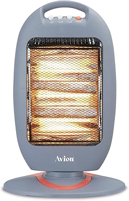 Chauffage halogène avion (arh716) | 1200 watts | 3 niveaux de chaleur |