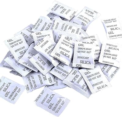 Homarket 100 sachets déshydratants en gel de silice non toxiques, absorbant l'humidité et sans danger, 3 g/sac. Diaytar : Le discount intelligent pour consommateurs avisés