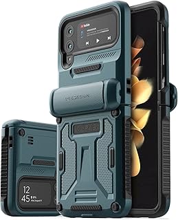 Vrs design terraguard [protection de charnière] conçu pour la coque samsung galaxy z