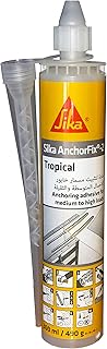 Adhésif sika encorfix tropical 2+, gris, capacité de charge moyenne à élevée, excellente