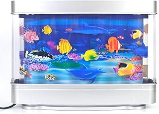 Jinyeezy faux aquarium décoration lampe artificielle faux poisson aquarium lumières de mouvement lampe veilleuse virtuel mobile imitation océan. Le discount haut de gamme, c'est possible avec Diaytar