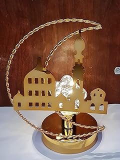 Lampe de bureau en forme de lune pour décoration de l'aïd ramadan