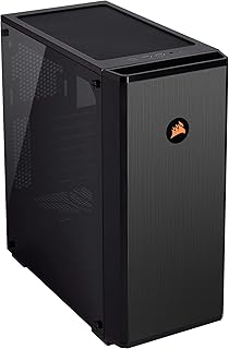 Boîtier de jeu atx moyen corsair carbide series 175r rgb en verre trempé