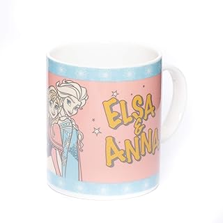 Tasse disney en céramique pour enfants avec motif la reine des neiges