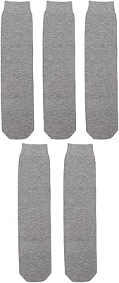 5 pièces de chaussettes synthétiques pour amputés du genou en coton épais