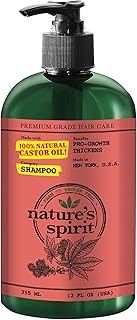 Shampoing à l'huile de ricin pro-growth nature's spirit, 354 ml