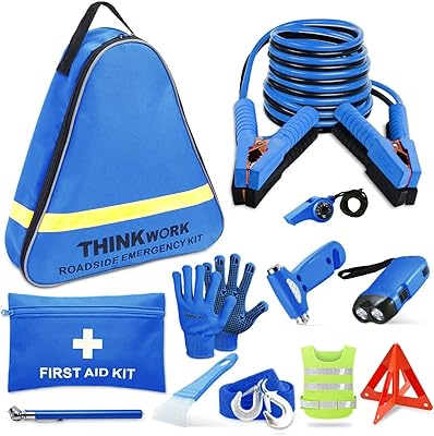 Trousse d'urgence de voiture thinkwork pour adolescents et cadeaux pour hommes kit