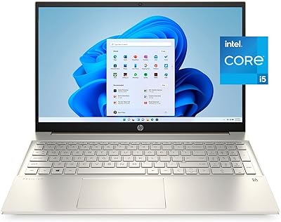 Ordinateur portable hp pavilion 15 | processeur intel quad-core i5-1135g7 | écran tactile