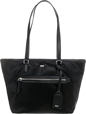 Sac de transport dkny, r23ae398 100% nylon psv noir/argent, contemporain