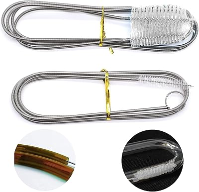 Brosses de nettoyage de canalisations, brosse de nettoyage flexible pour réfrigérateur, ensemble