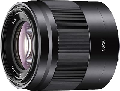 Objectif sony sel50f18 e prime - aps-c 50 mm f1.8 (noir)