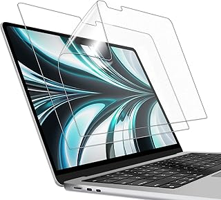 Protecteur d'écran jetech pour macbook air 13,6 pouces (2022, m2), film mat antireflet