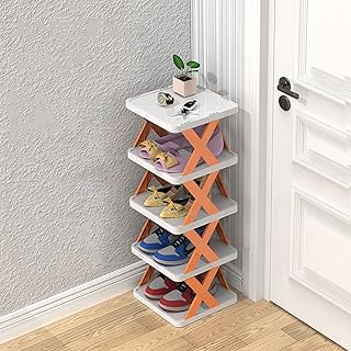 Étagère à chaussures multicouche kleen, armoire à chaussures simple anti-poussière avec pince, étagère