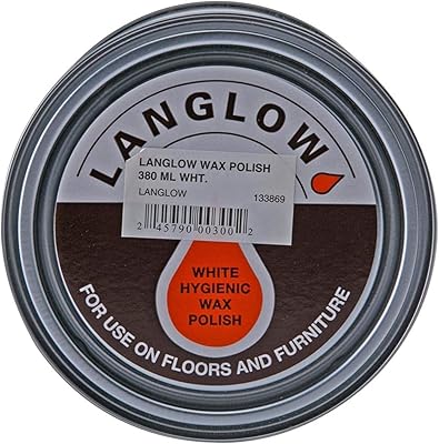 Cire blanche saine 500 ml - cirage pour sols et meubles de langlo