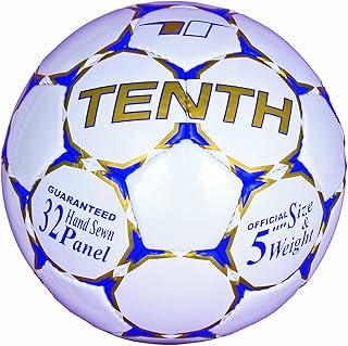 Dixième ballon de football pro series taille 5 d'entraînement cousu main intérieur
