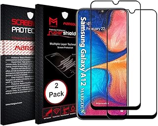 Margoun pack de 2 protections d'écran samsung galaxy a12 6,5 pouces (2020)