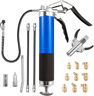 Pistolet graisseur robuste kit de pistolet 7000 psi avec 1 connecteur