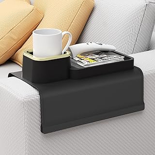 Porte-gobelet de canapé en silicone anti-déversement plateau de bras de canapé support