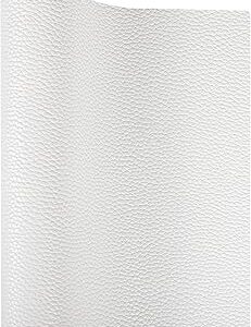 Couvertures en simili cuir blanc massif pêche, simili cuir pu coloré, parfait pour l'artisanat, bijoux faits à la main, boucles d'oreilles avec nœud (blanc). Diaytar : L'intelligence commerciale au service du client