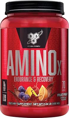 Acides aminés de bsn sous forme de poudre taille 70 portions