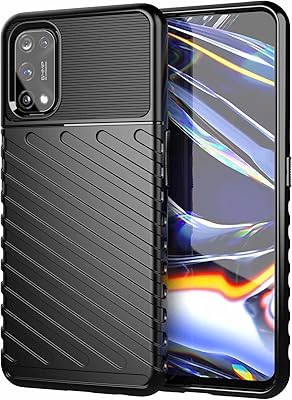 Pour oppo realme 7 pro housse de protection antidérapante en tpu