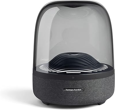 Haut-parleur sans fil harman kardon aura studio 2 avec éclairage ambiant, son à