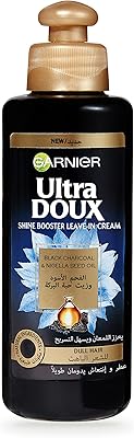 Garnier ultra doux crème brillance au charbon noir et huile de nigelle