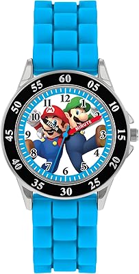 Montre à quartz analogique mario pour garçons gsm3044 avec bracelet en silicone bleu, bleu. Diaytar Sénégal : Large gamme, petits prix, grande satisfaction