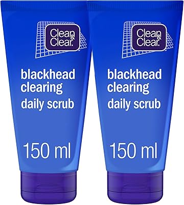 Nettoyant et gommage quotidien pour le visage clean & clear blackhead removal, 150